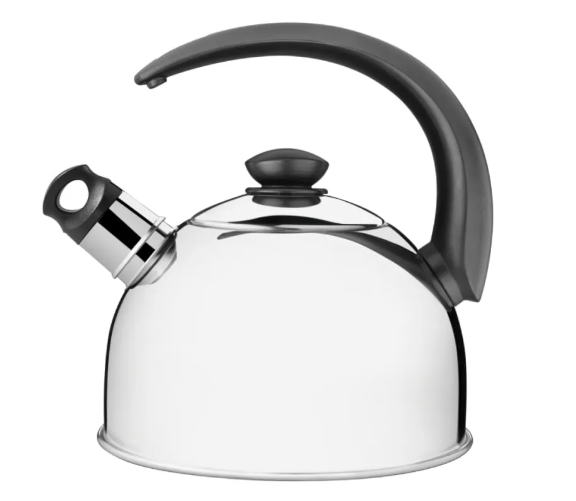 Tetera con silbato de acero inoxidable 2,1L Tramontina 61483013